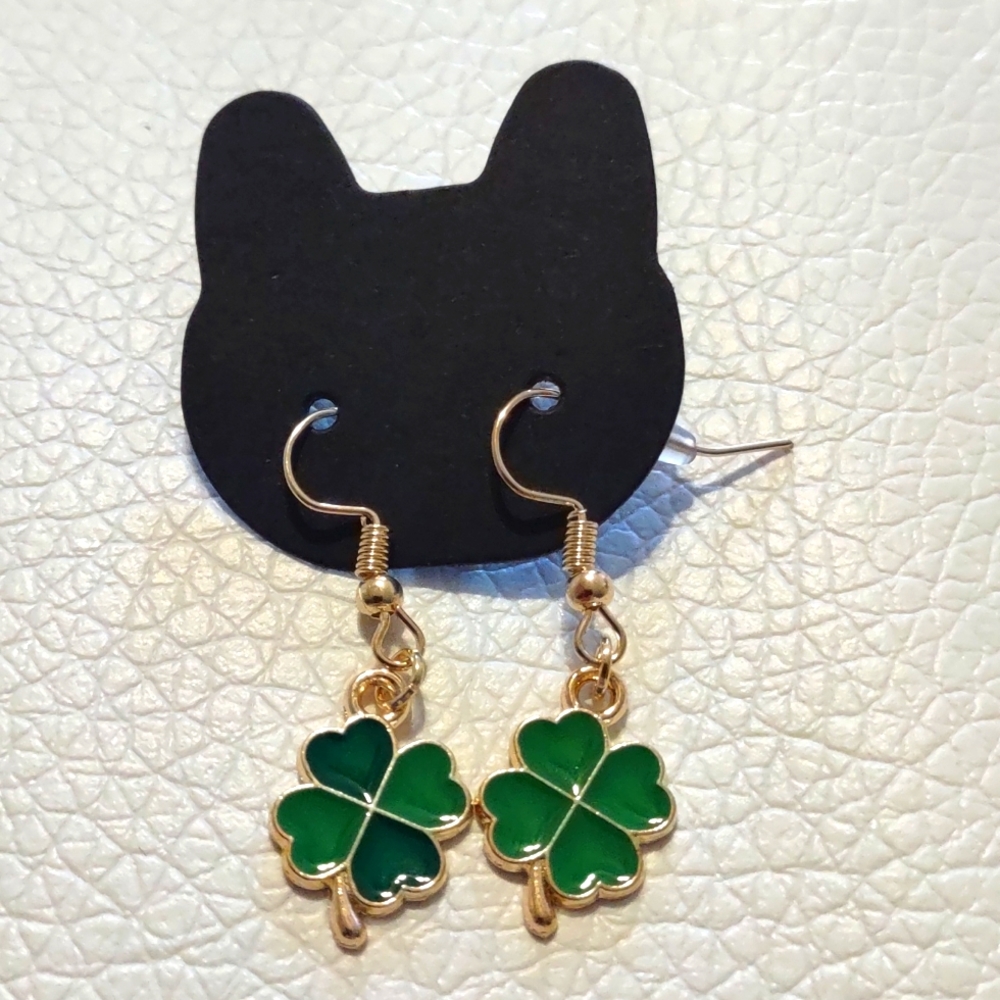 💚Saint Patricks Day Clover Earrings (3for12)